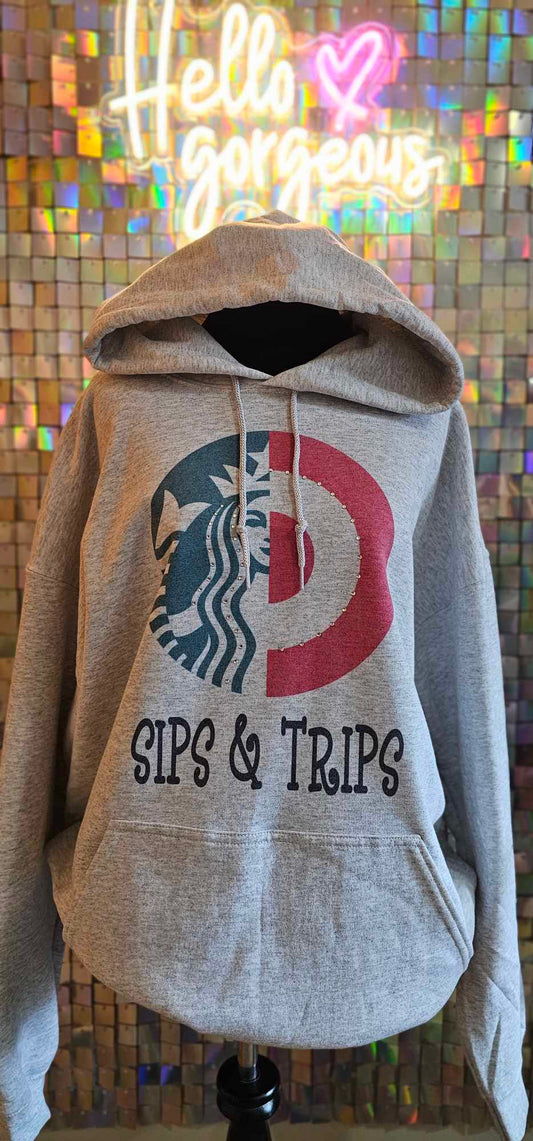 Sips and Trips Hoodie